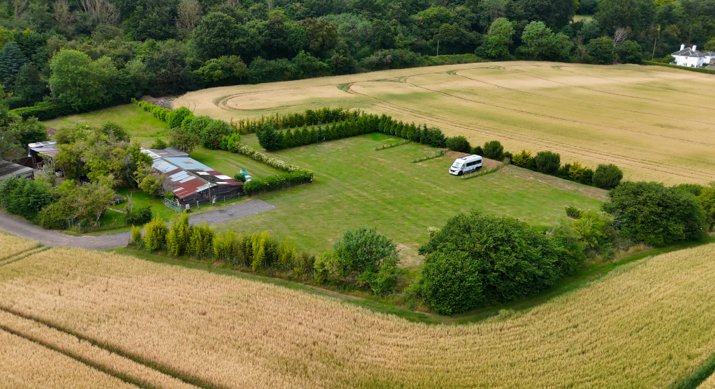 Woodhill Campsite Drone Shot
