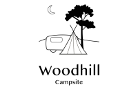 Woodhill Campsite BW logo